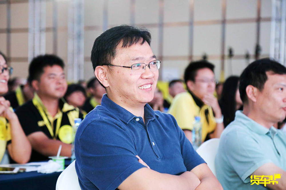 (图:货车帮ceo唐天广)